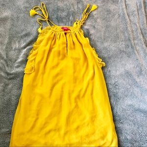 Catherine Malandrino yellow summer dress